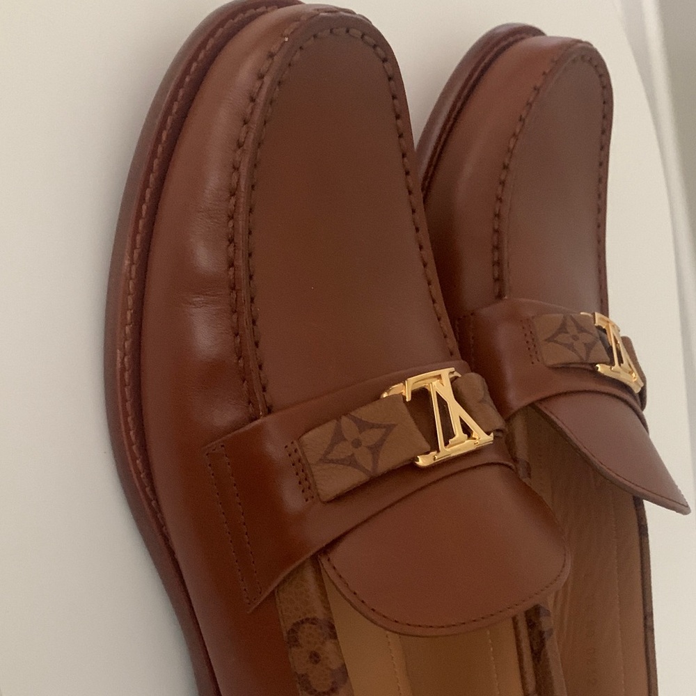 Louis Vuitton Tan Major Loafer UK 7.5/US 8.5 - Picture 7 of 8